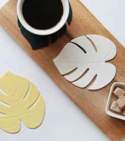 Monstera Silicone Tea Coaster