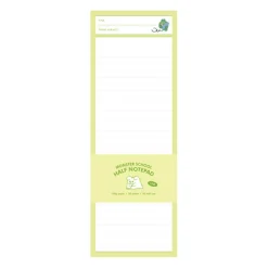 Monster School Half Notepad