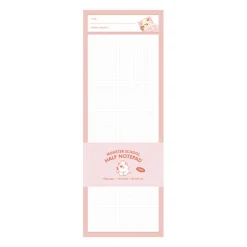 Monster School Half Notepad