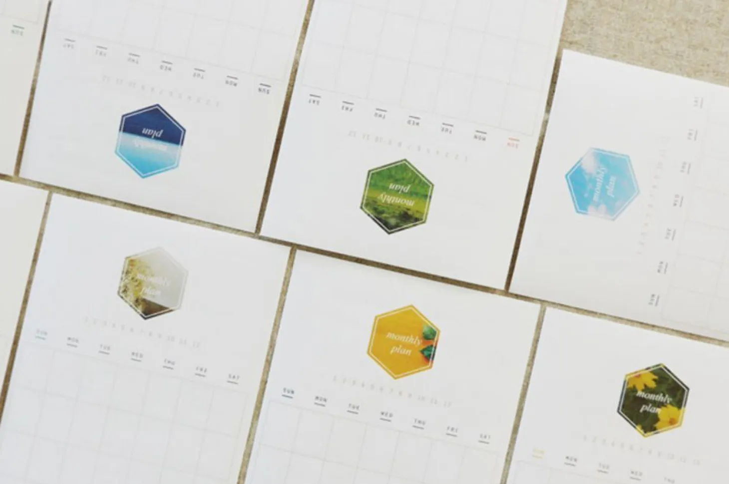 Monthly Schedule Sticker