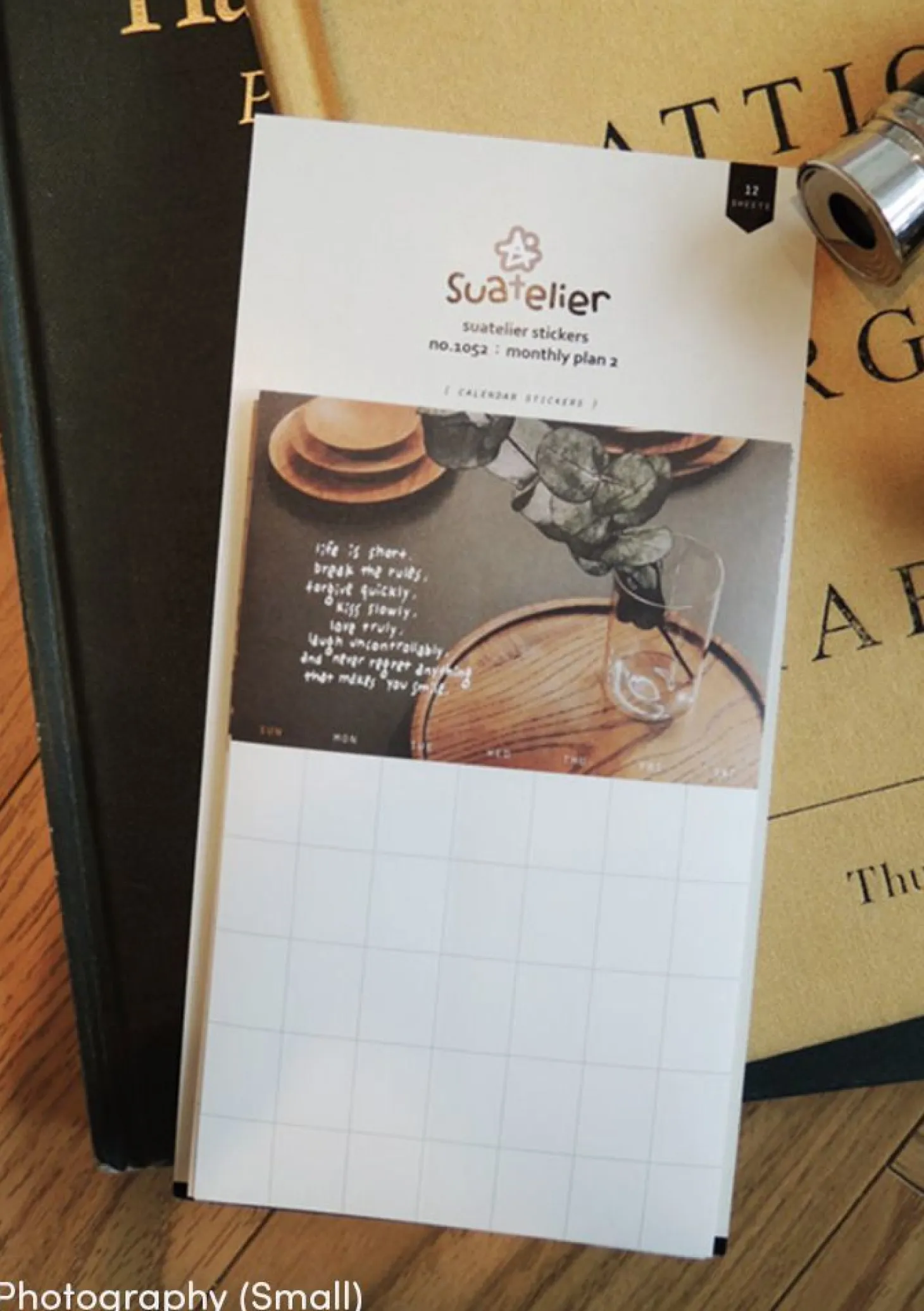 Monthly Schedule Sticker