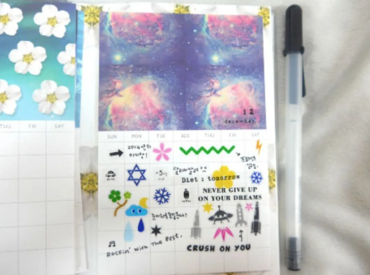 Monthly Schedule Sticker