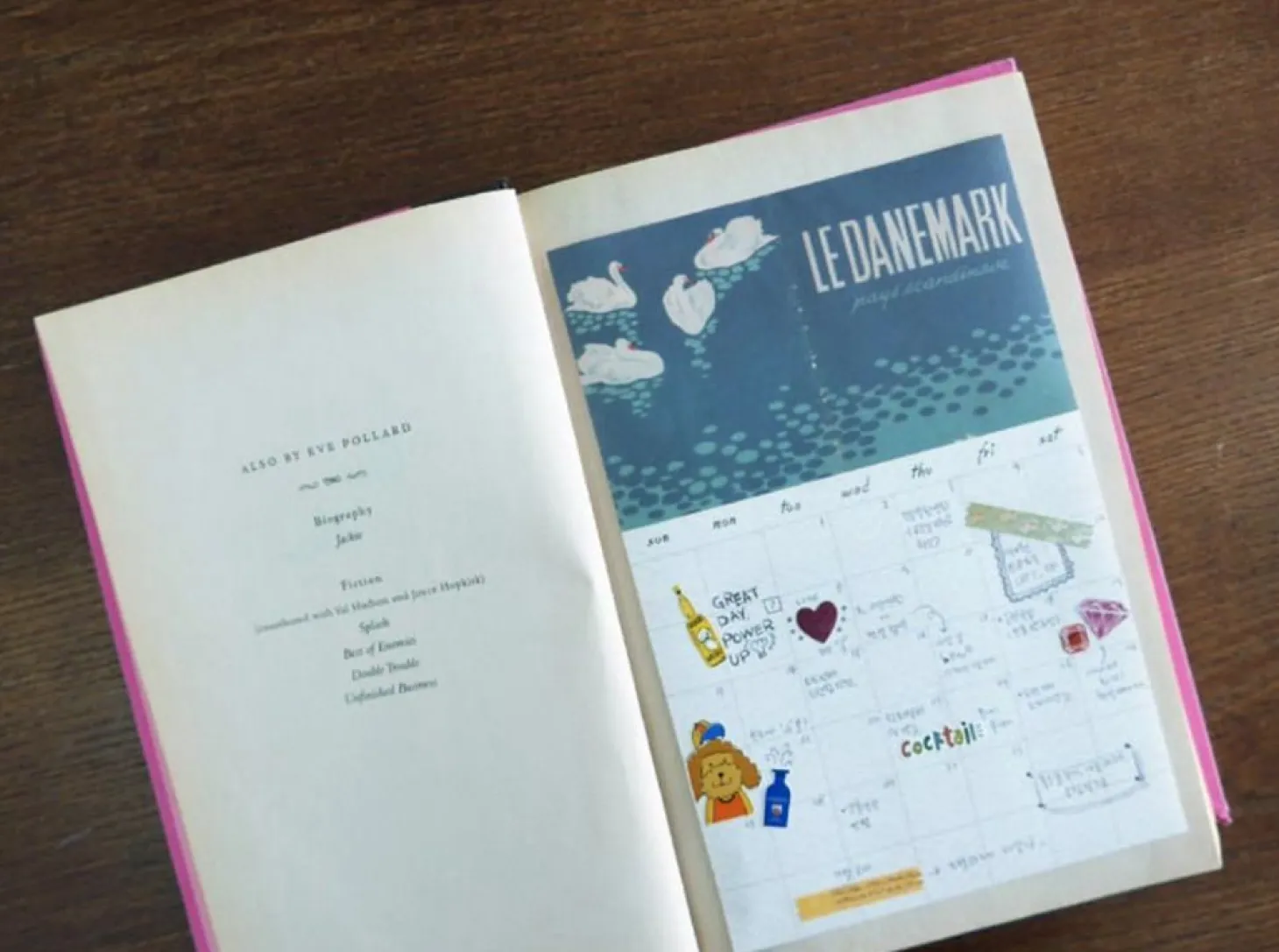 Monthly Schedule Sticker