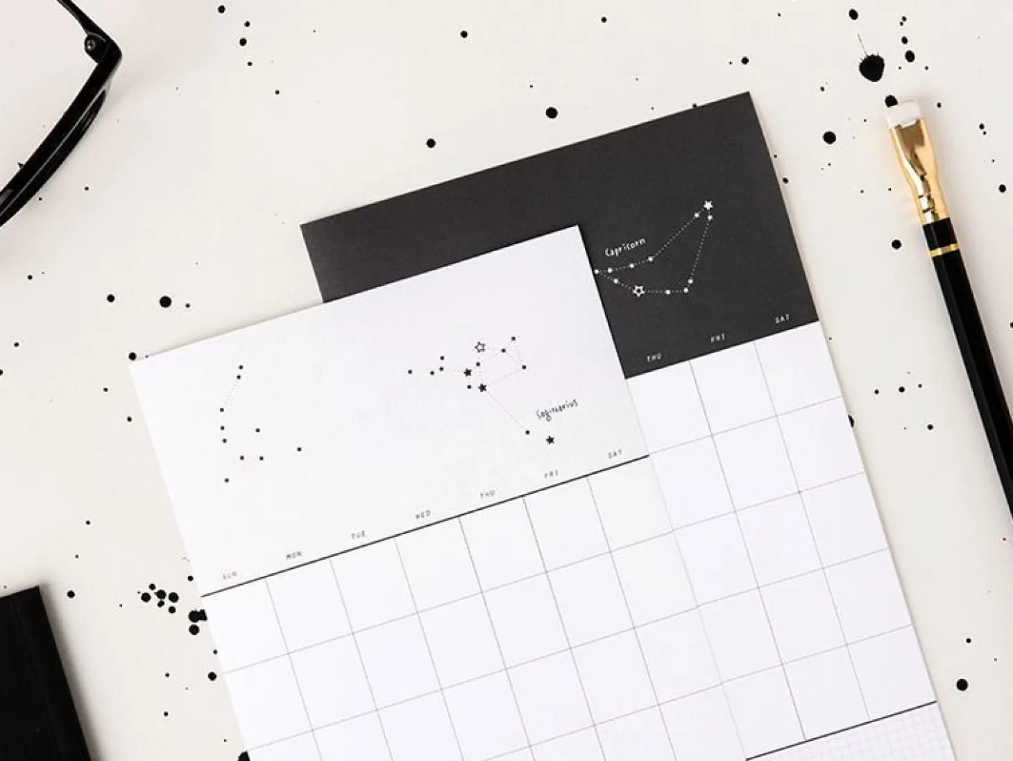 Monthly Schedule Sticker