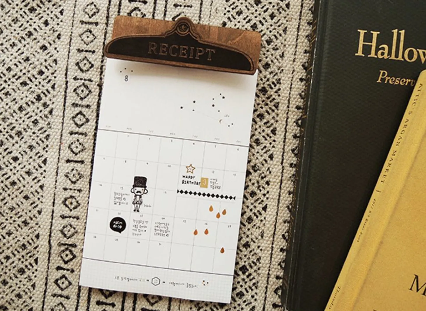 Monthly Schedule Sticker