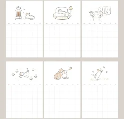 Monthly Schedule Sticker