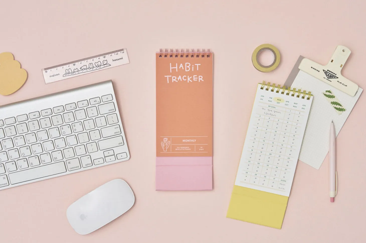 Monthly Standing Habit Tracker