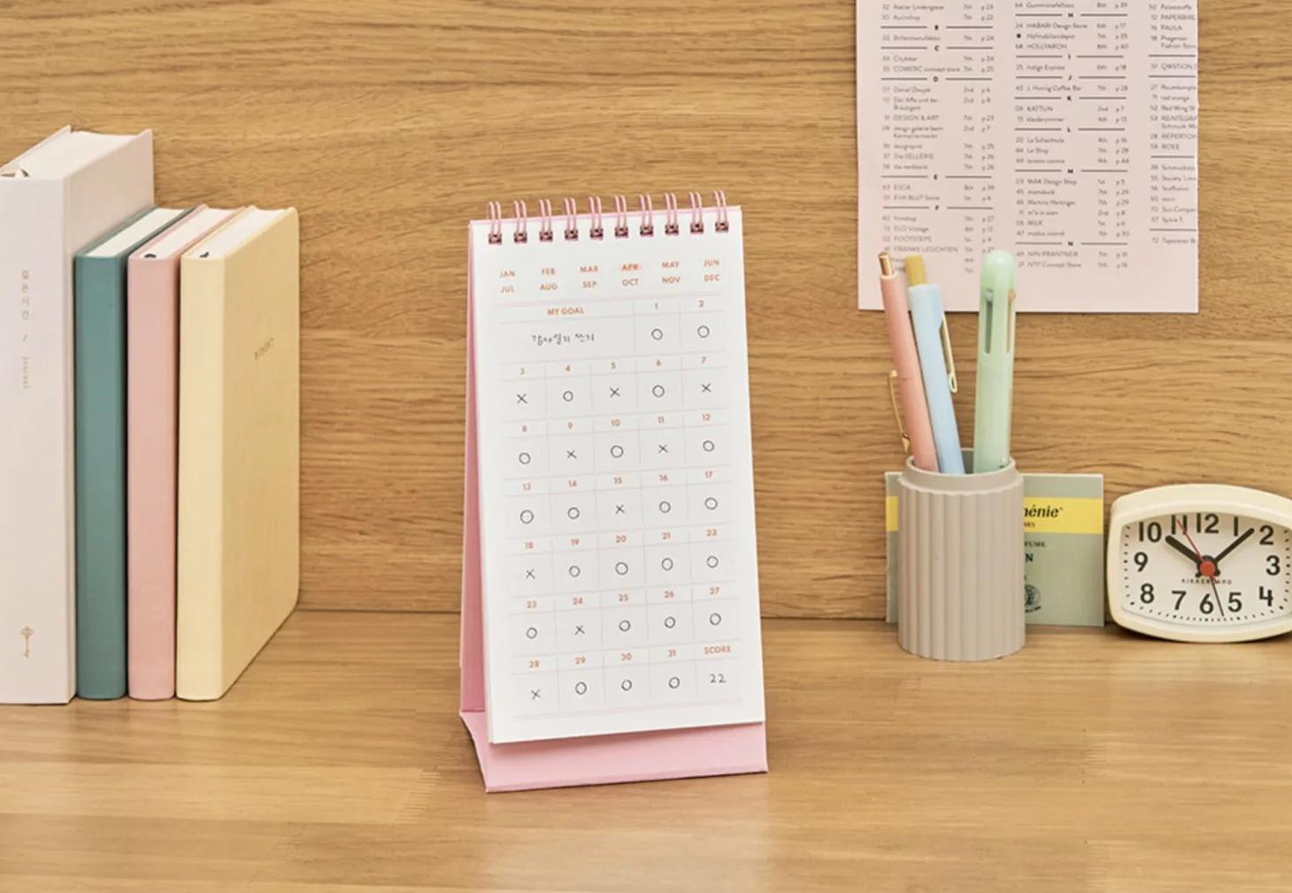 Monthly Standing Habit Tracker