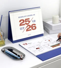 2025-2026 18 Months Desk Calendar