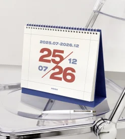 2025-2026 18 Months Desk Calendar