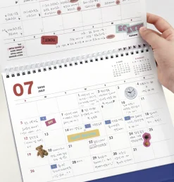 2025-2026 18 Months Desk Calendar