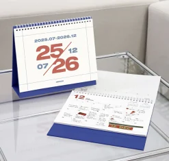 2025-2026 18 Months Desk Calendar