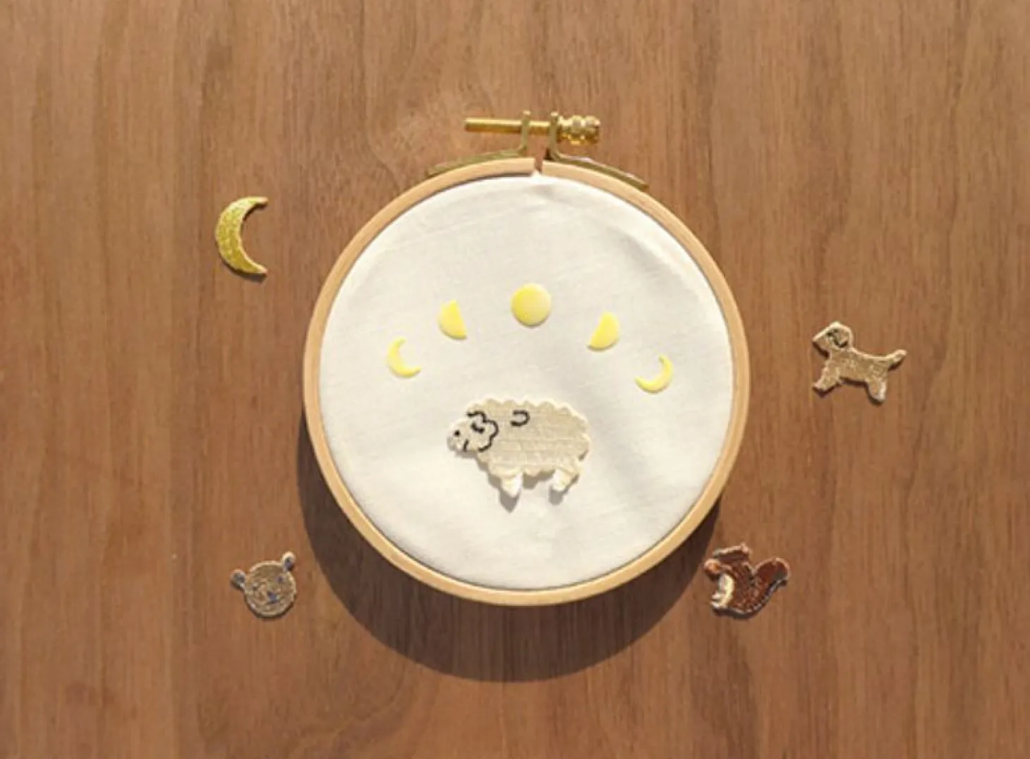 Moon Epoxy Deco Sticker