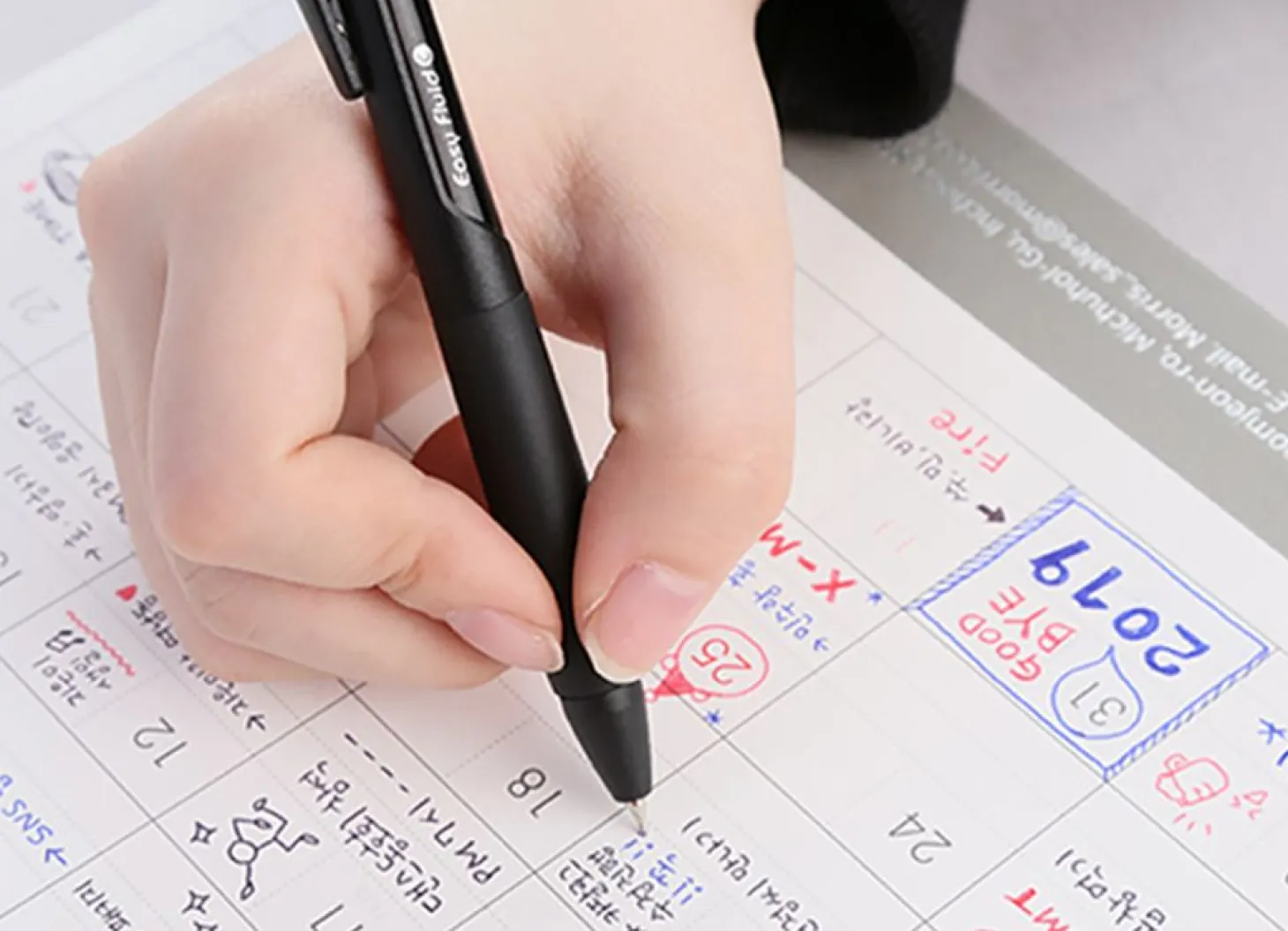 Morris Retractable Easy Fluid Pen