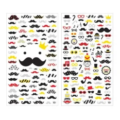Mr. Mustache Deco Sticker