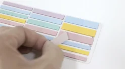 Multi Colorful Highlighter Sticky Note Set