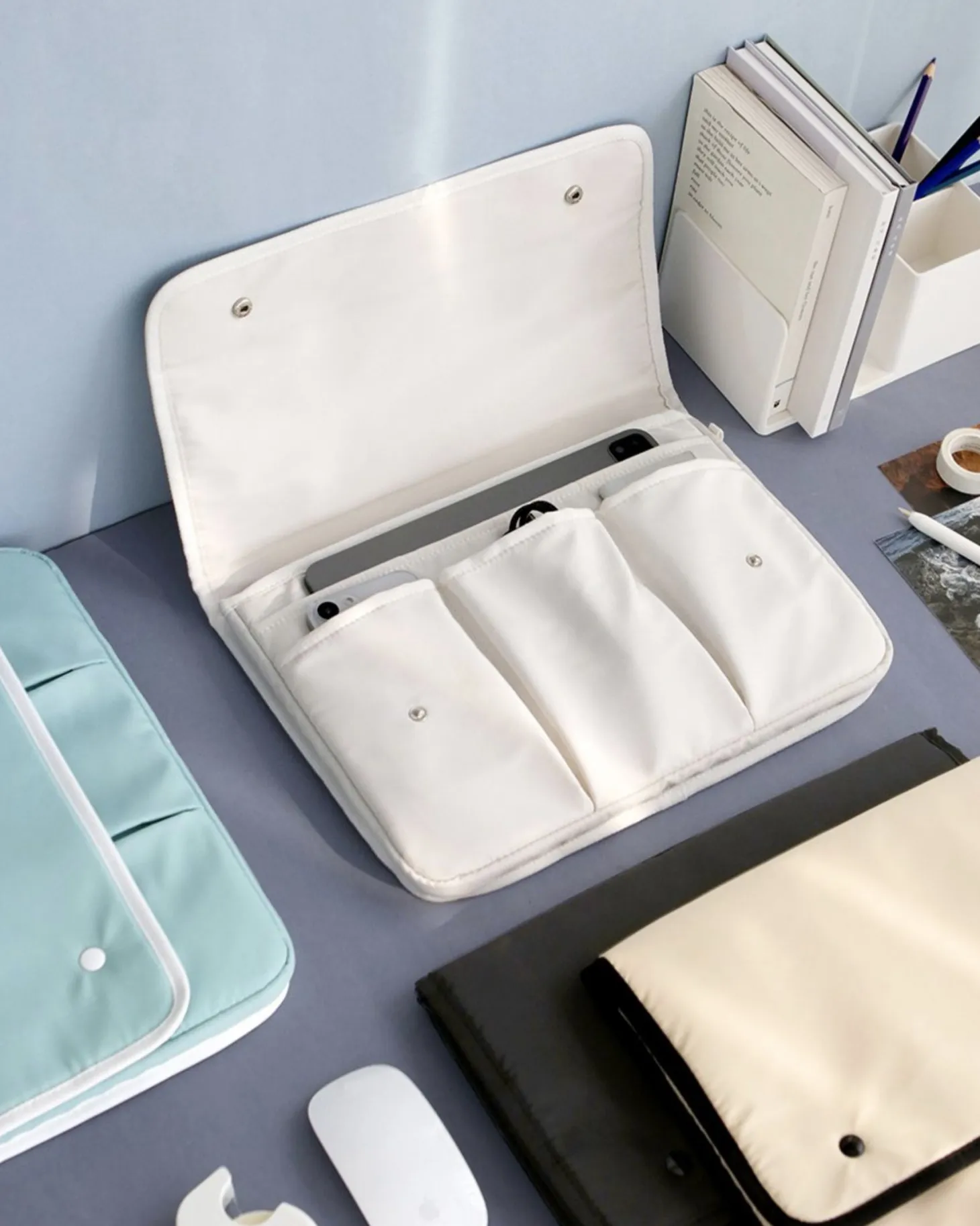Multi Pocket 13 in. Laptop Pouch