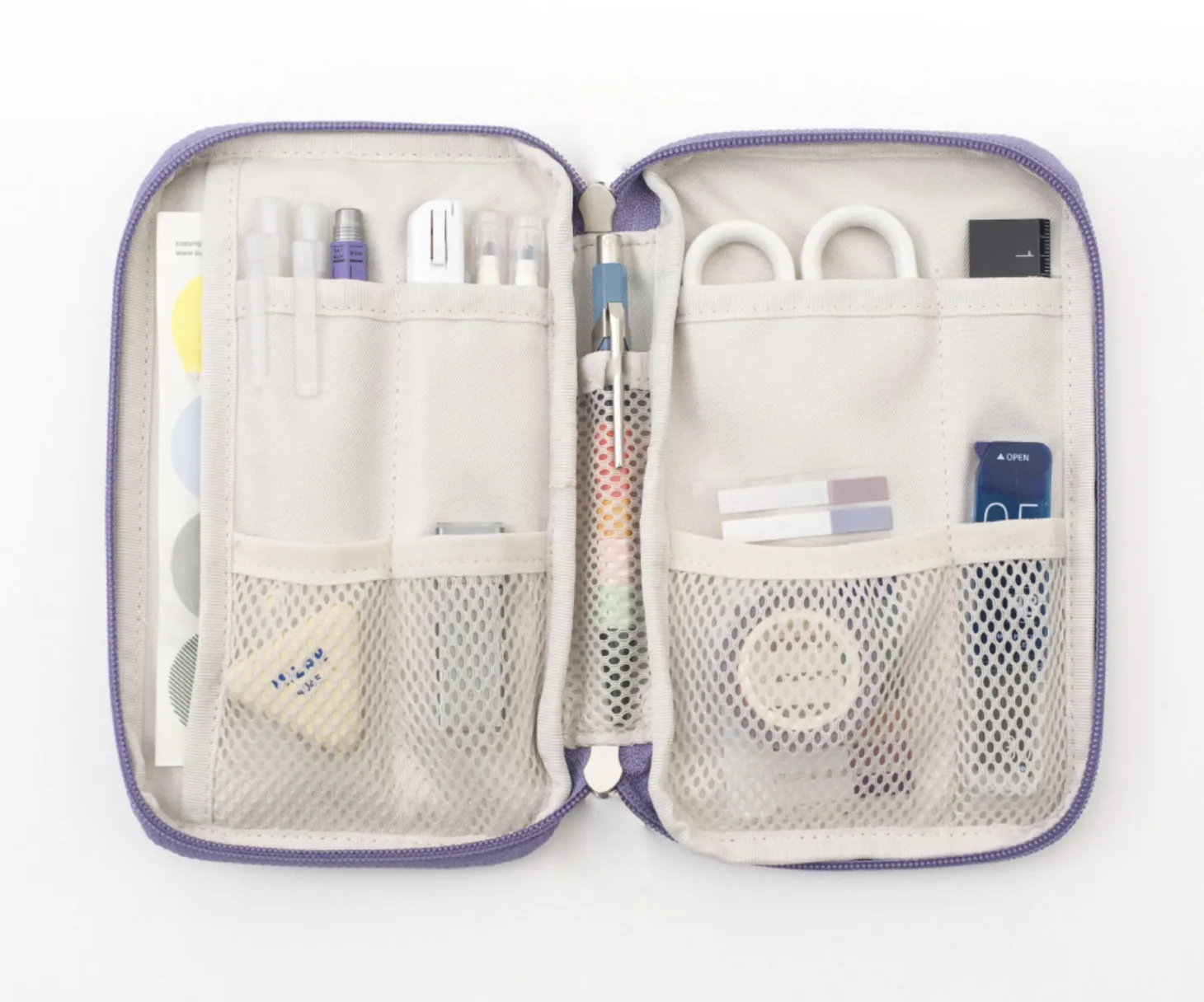 Multi Stationery Zipper Pouch