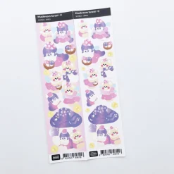Mushroom Forest Slim Sticker