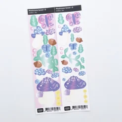 Mushroom Forest Slim Sticker