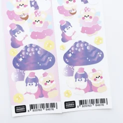 Mushroom Forest Slim Sticker
