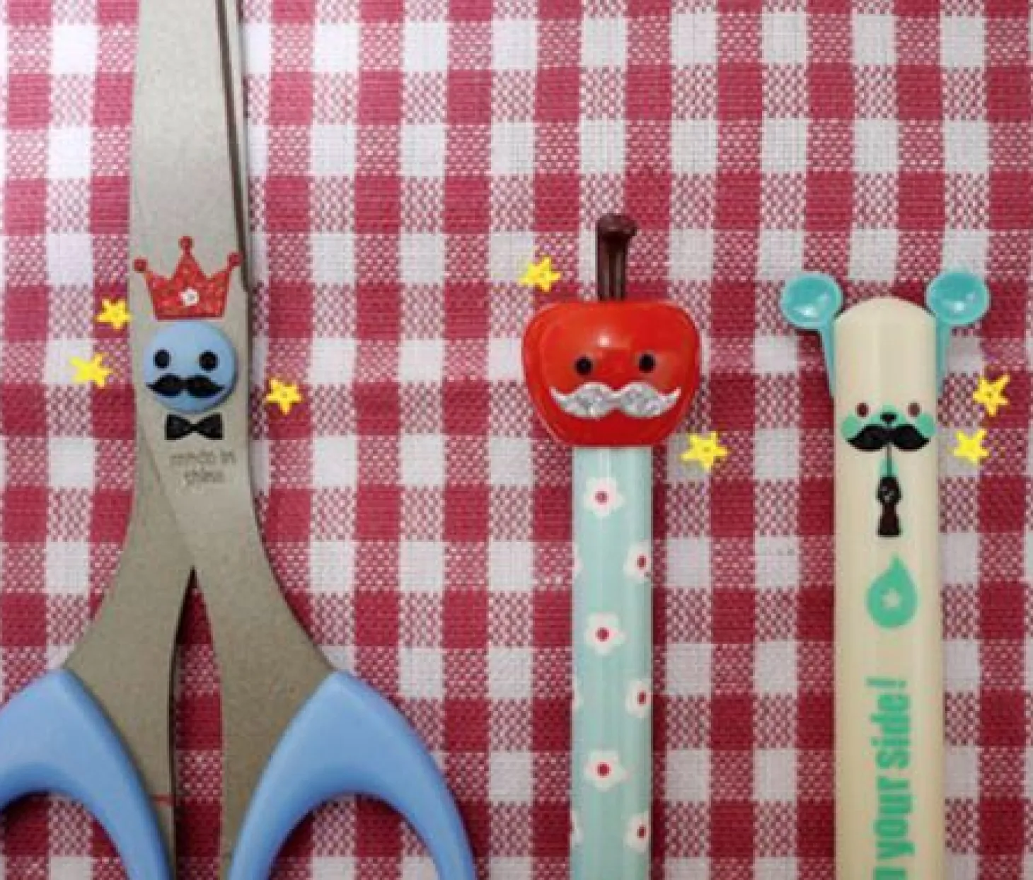 Mustache Deco Sticker v1