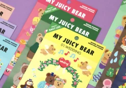 My Bear Daily Life Removable Sticker