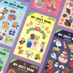 My Bear Daily Life Removable Sticker