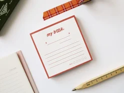 My Book Note Memo Pad