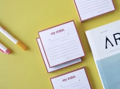 My Book Note Memo Pad
