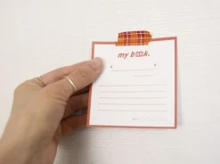 My Book Note Memo Pad