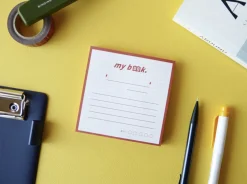 My Book Note Memo Pad