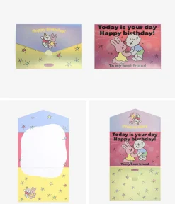 My Buddy Hologram Folding Card