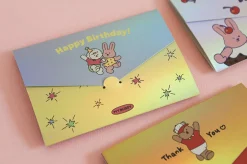 My Buddy Hologram Folding Card