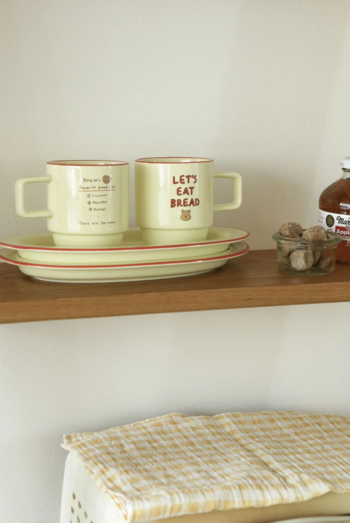 My Buddy Oval Plate & Mug Set