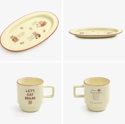 My Buddy Oval Plate & Mug Set