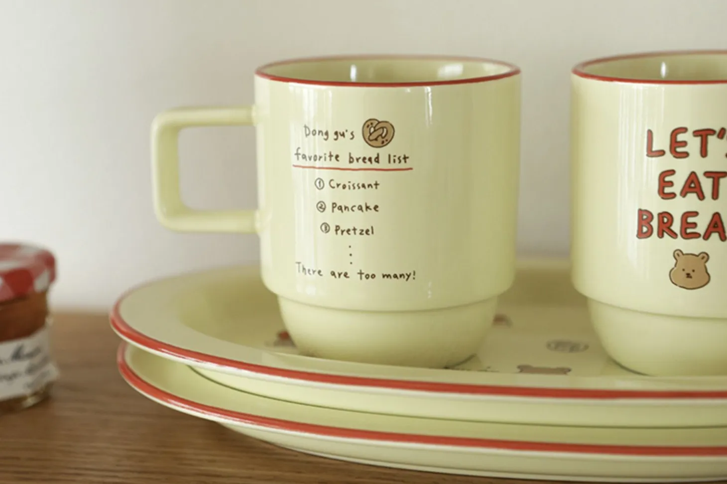 My Buddy Oval Plate & Mug Set
