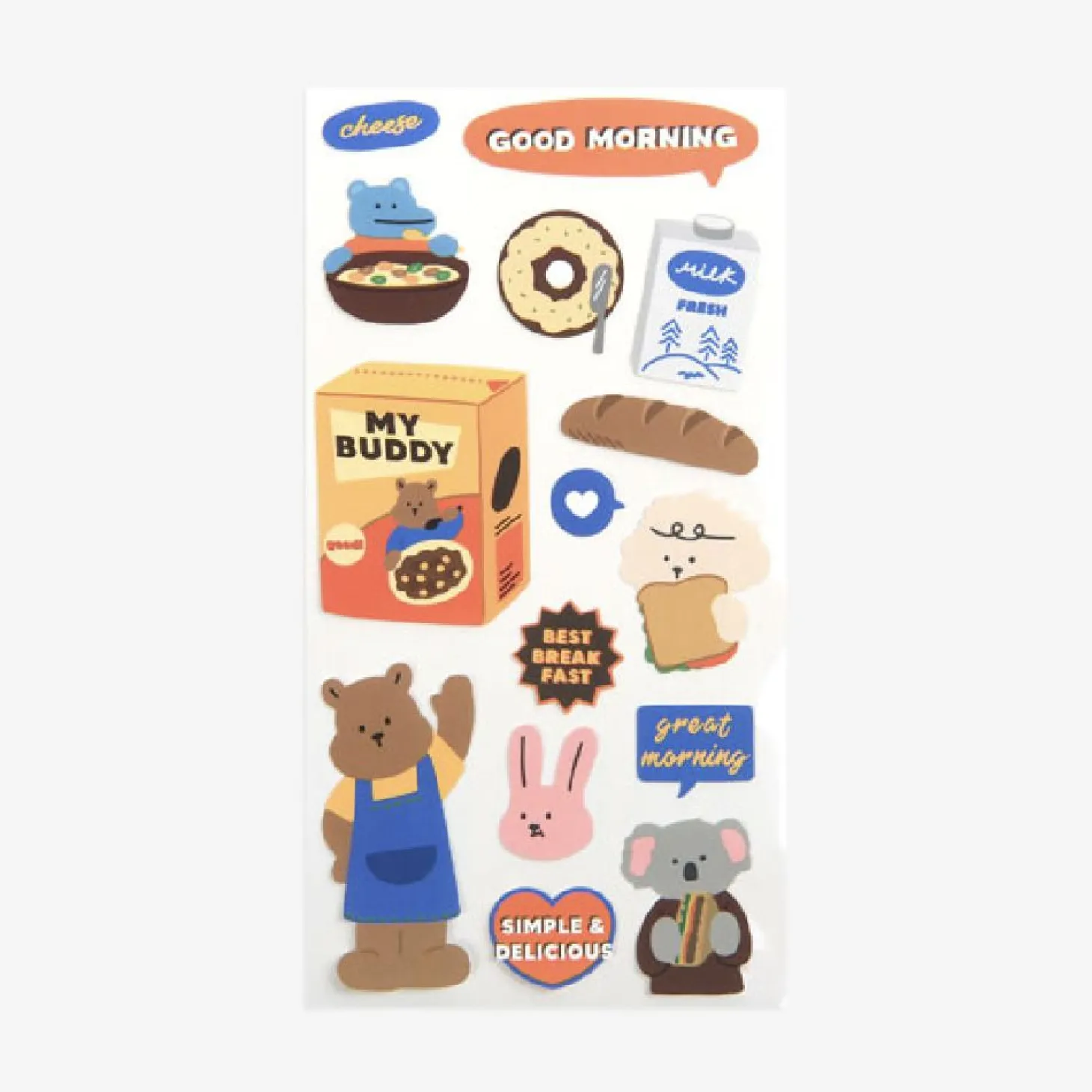 My Buddy Phone Deco Sticker v1