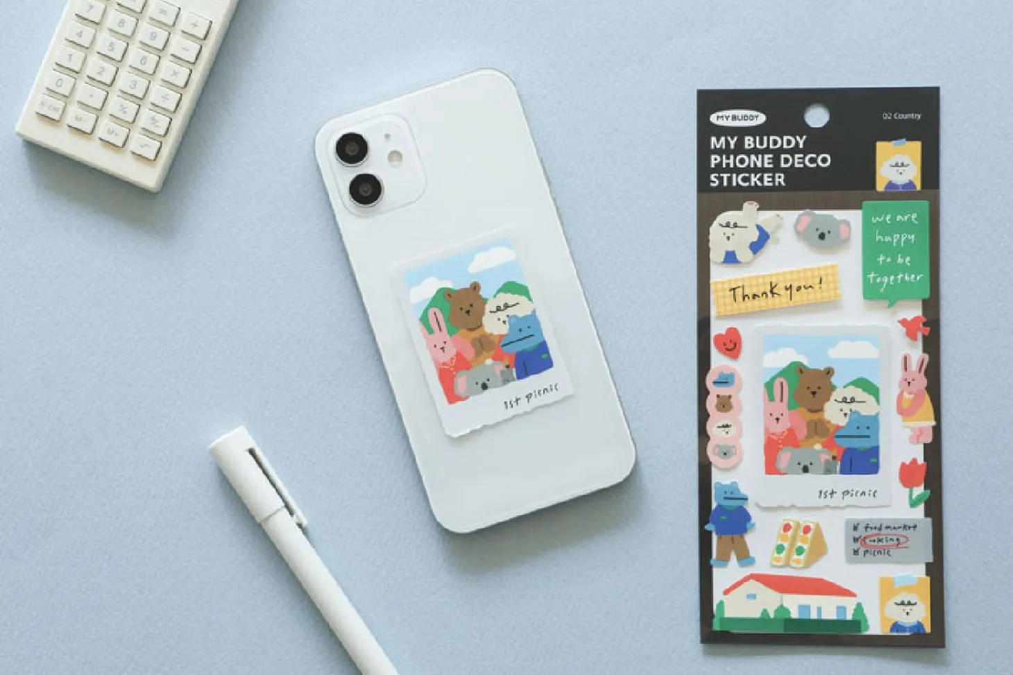 My Buddy Phone Deco Sticker v1
