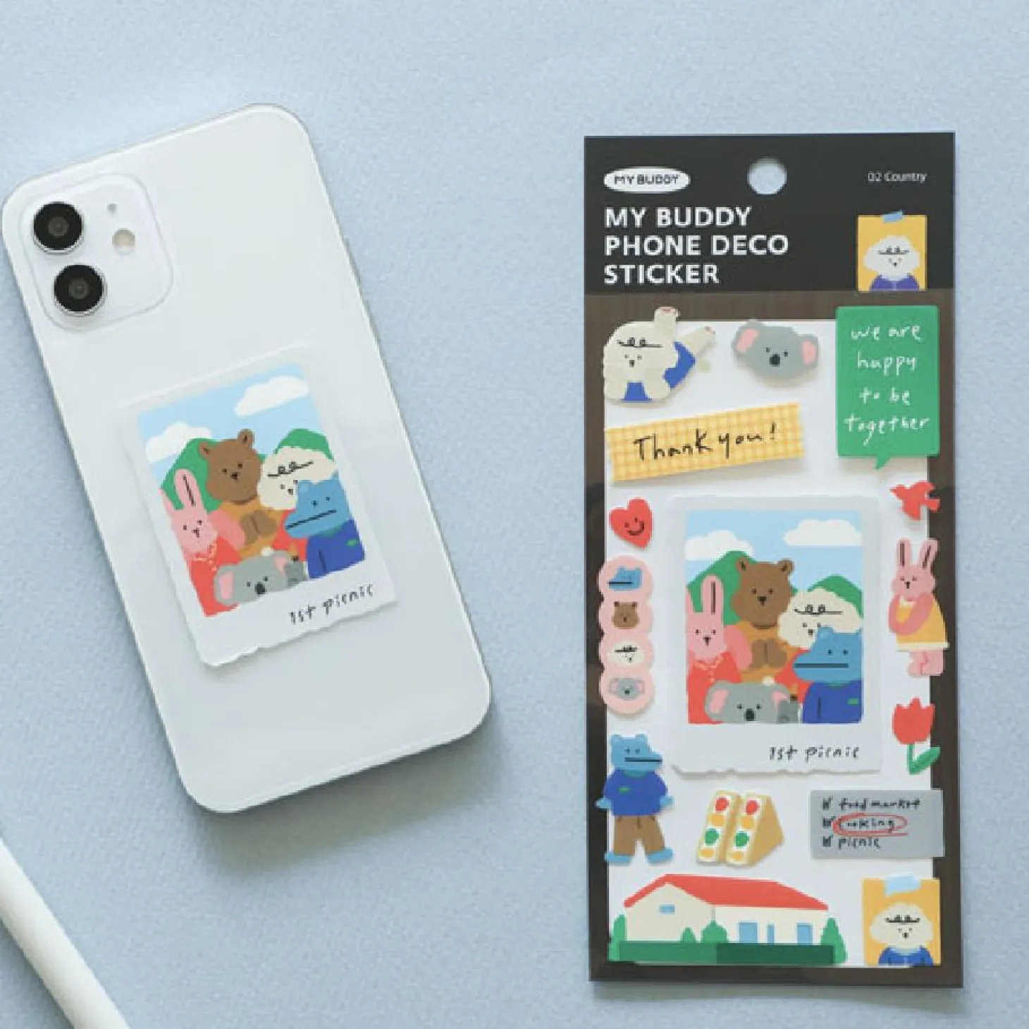 My Buddy Phone Deco Sticker v1