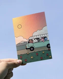My Bunny Hologram Postcard