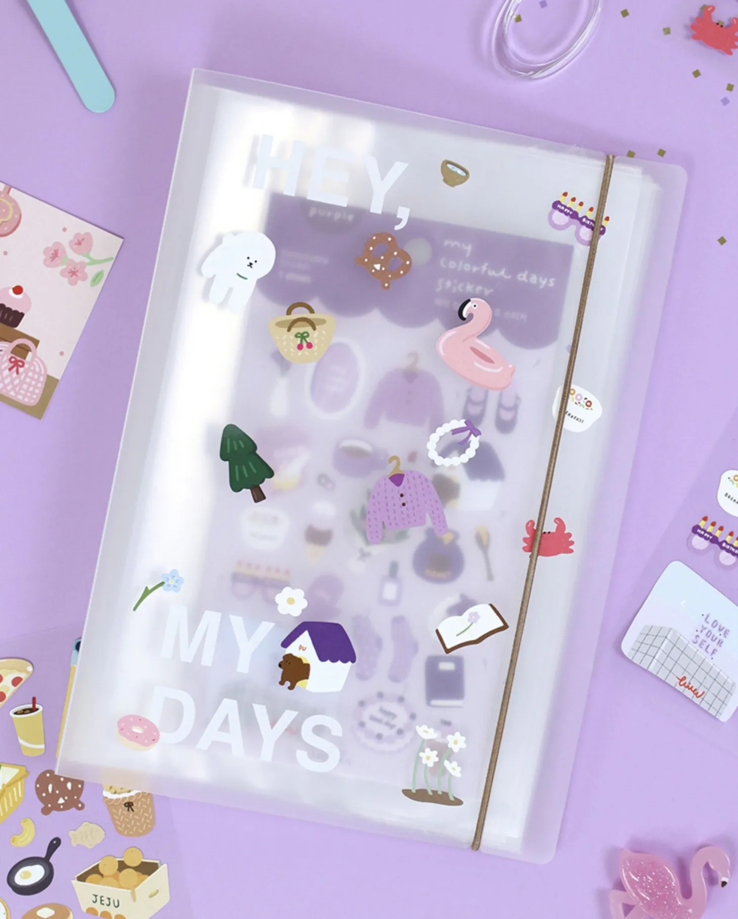 My Colorful Days Removable Sticker
