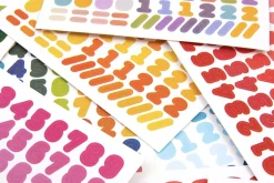 My Color Number Deco Sticker