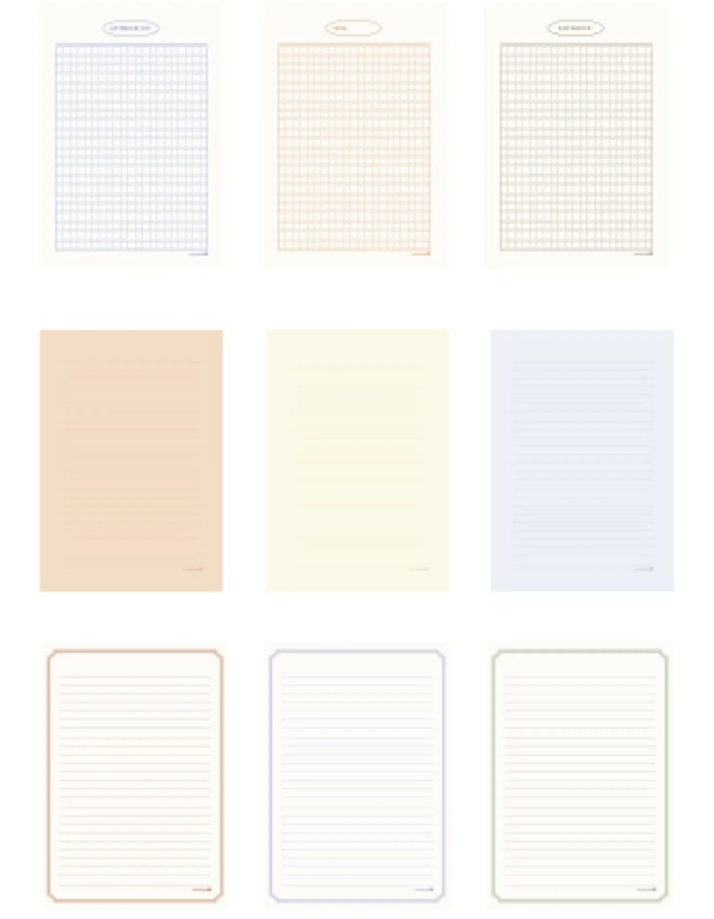 My Dear Letter Notepad
