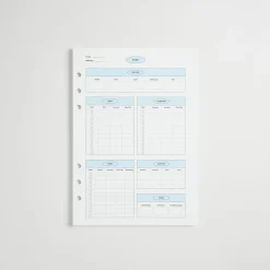 MYO Life 6 Ring A5 Planner Refill