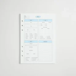 MYO Life 6 Ring A5 Planner Refill