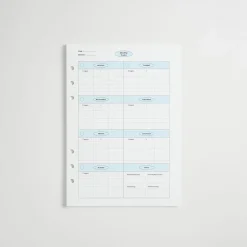 MYO Life 6 Ring A5 Planner Refill