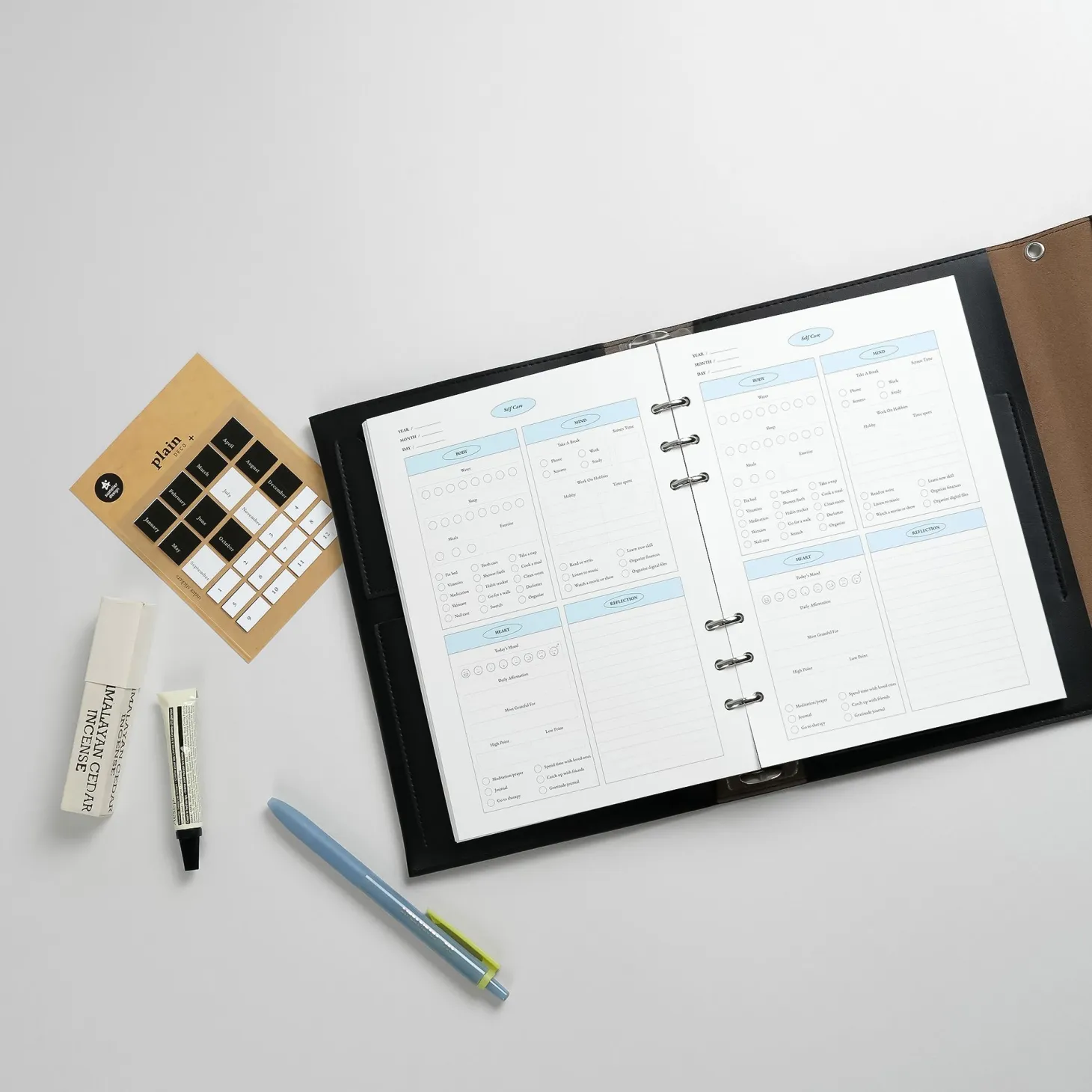 MYO Life 6 Ring A5 Planner Refill