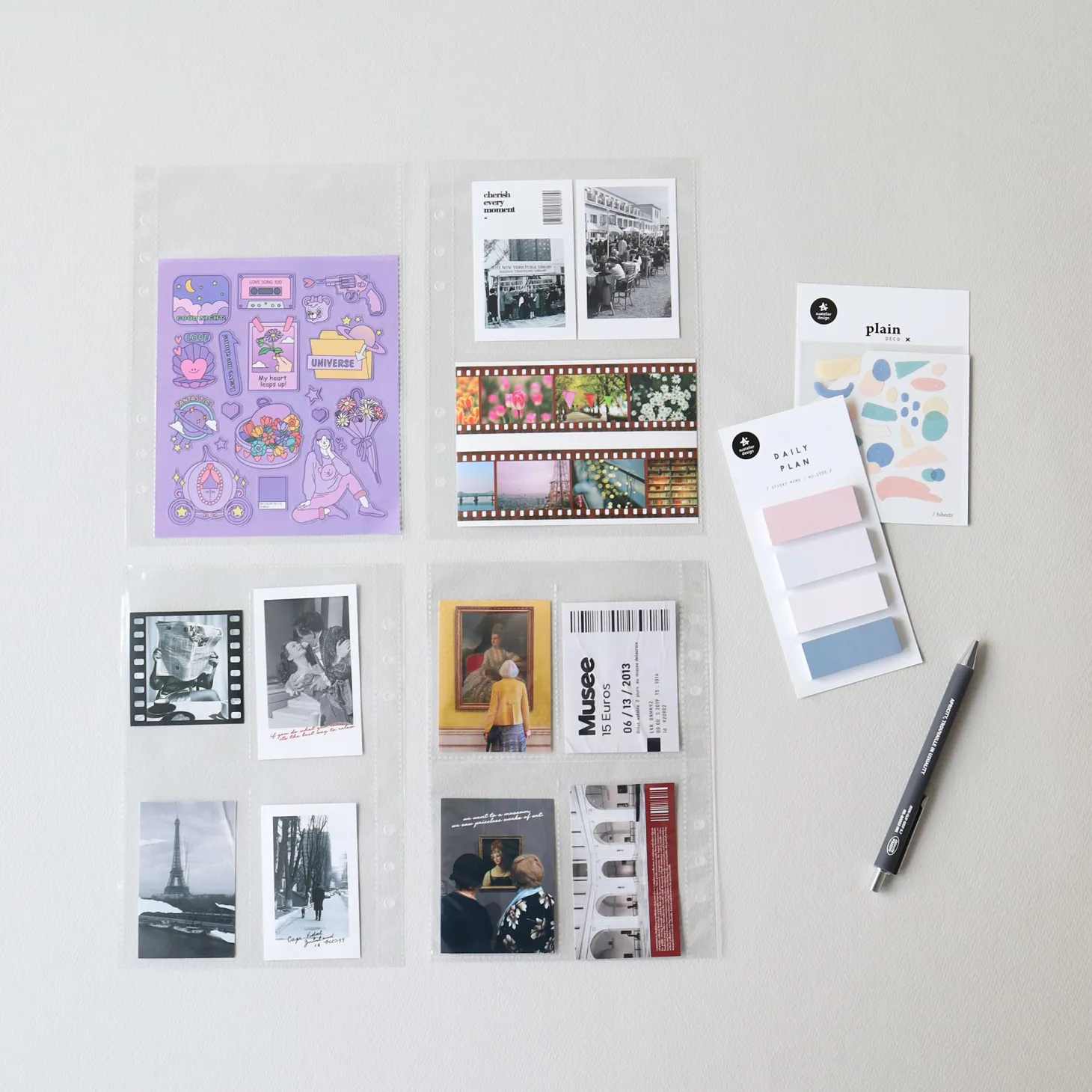 MYO 6 Ring A5 Photo Pocket Refill