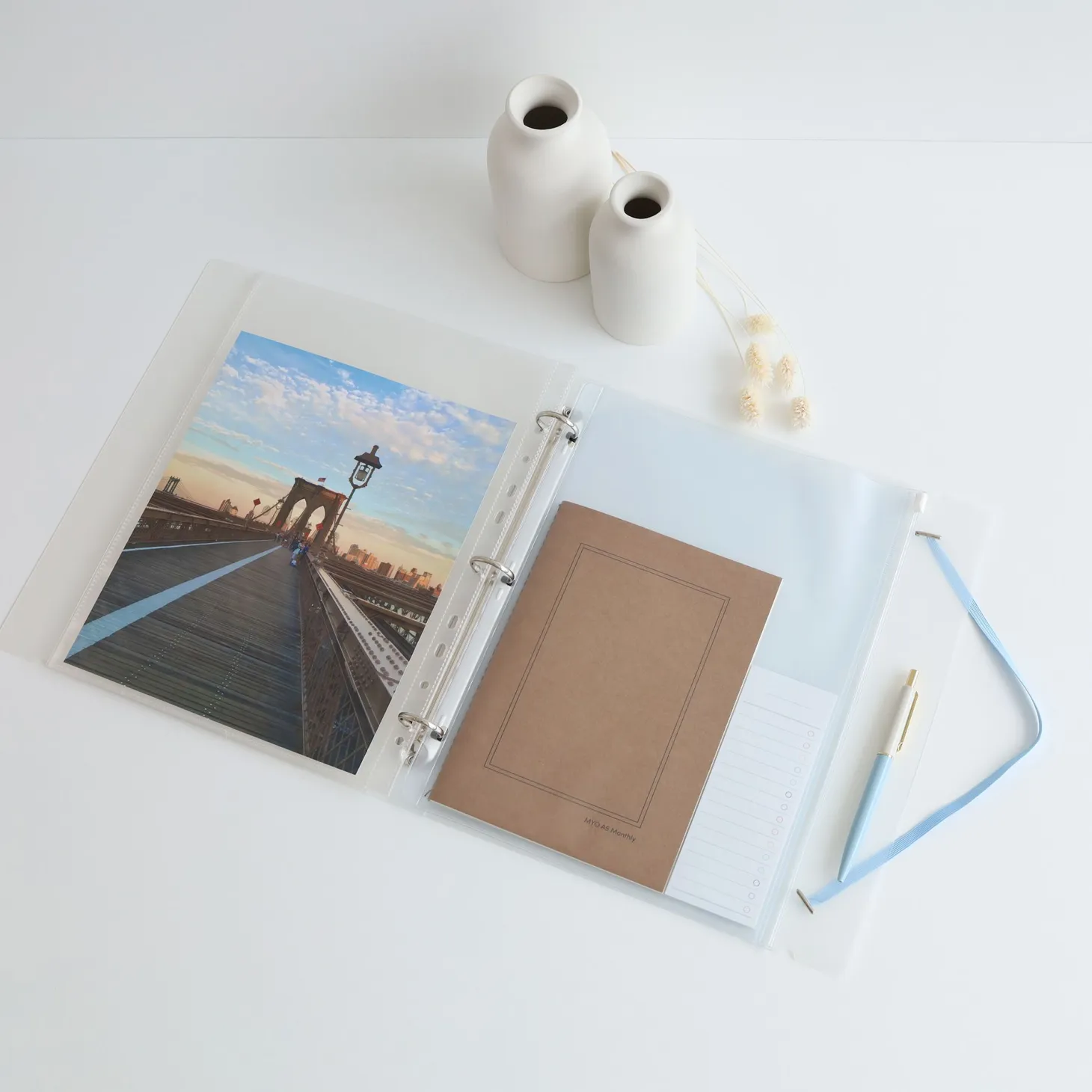 MYO 3 Ring A4 Photo Pocket Refill
